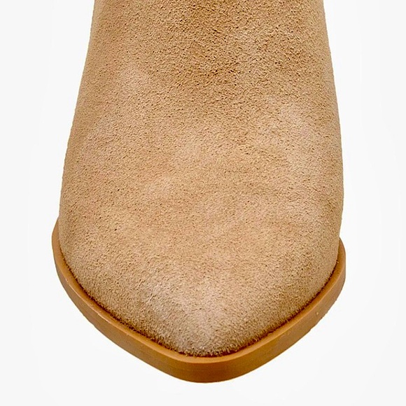 Vince Camuto Gigietta Suede Leather Block Heel Bootie - Picture 11 of 16